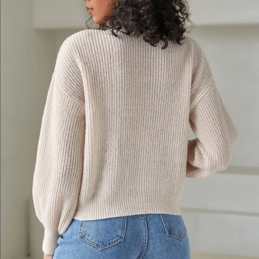 Button Front Cardigan - Picture 2 of 4